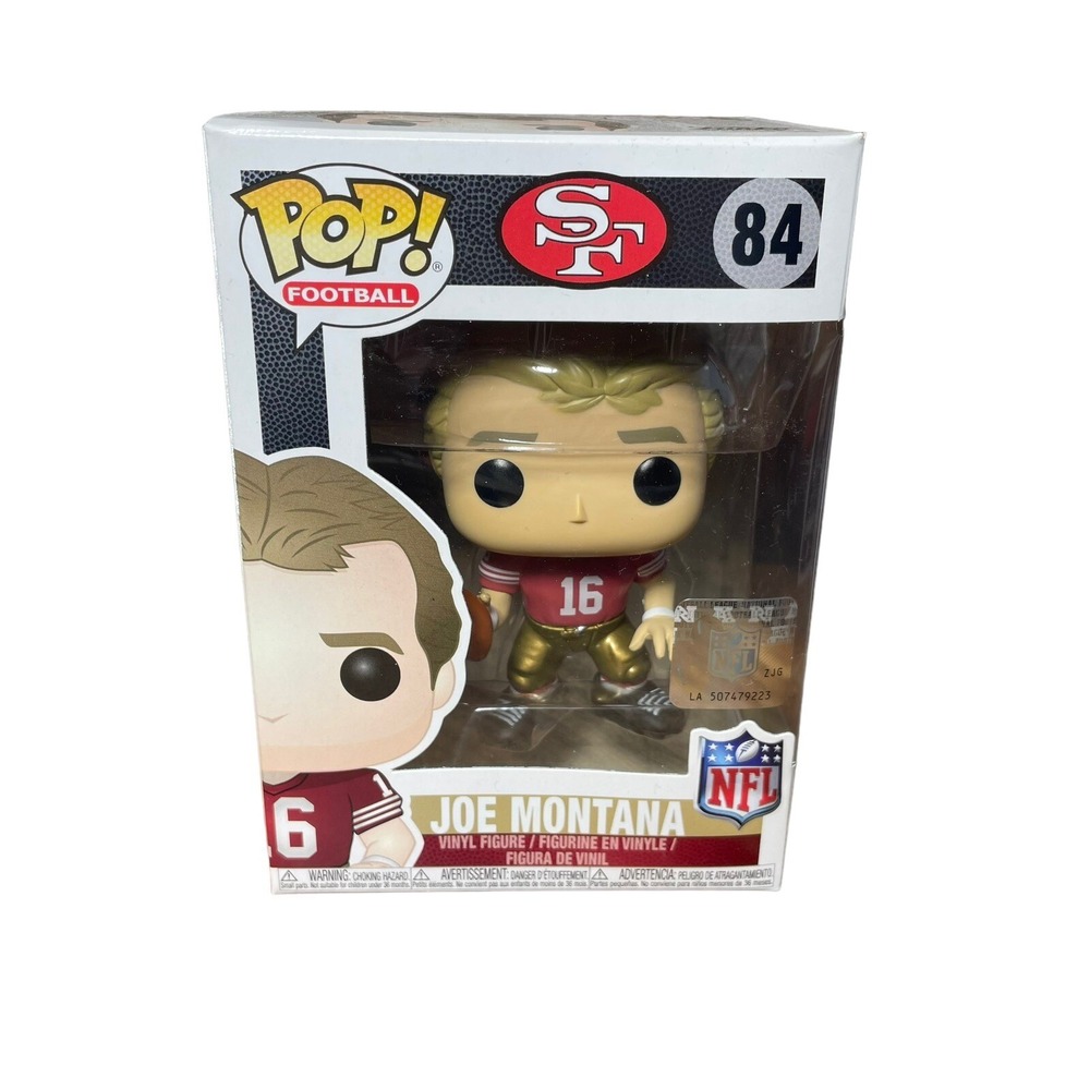 Funko Pop Football San Francisco NFL #84 Joe Montana Vinyl‎ Figure